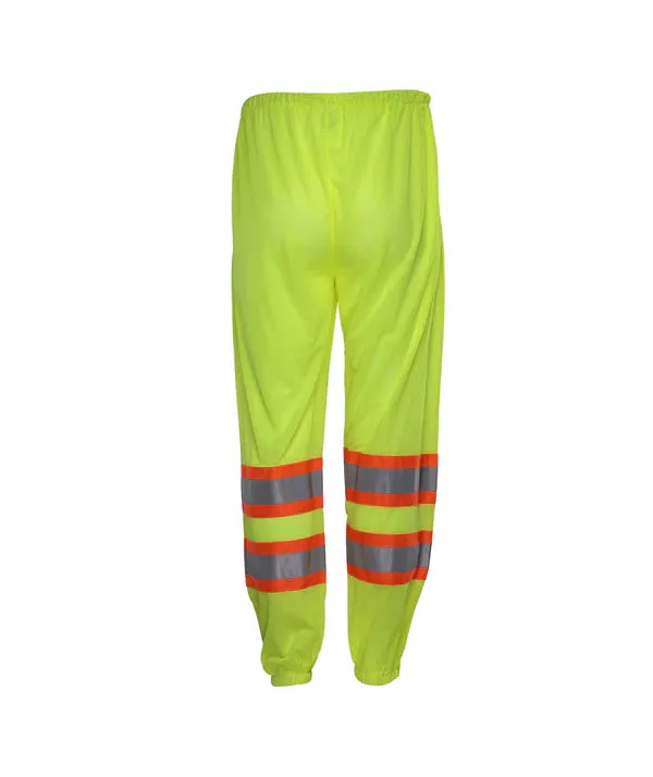 701CSLM Hi-Vis Lightweight Mesh Pants with Elastic Waistband and Ankle Pockets