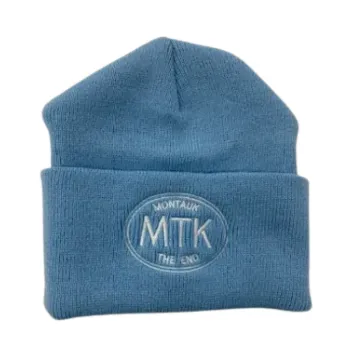 Adult Unisex Embroidered MTK Montauk The End Beanie