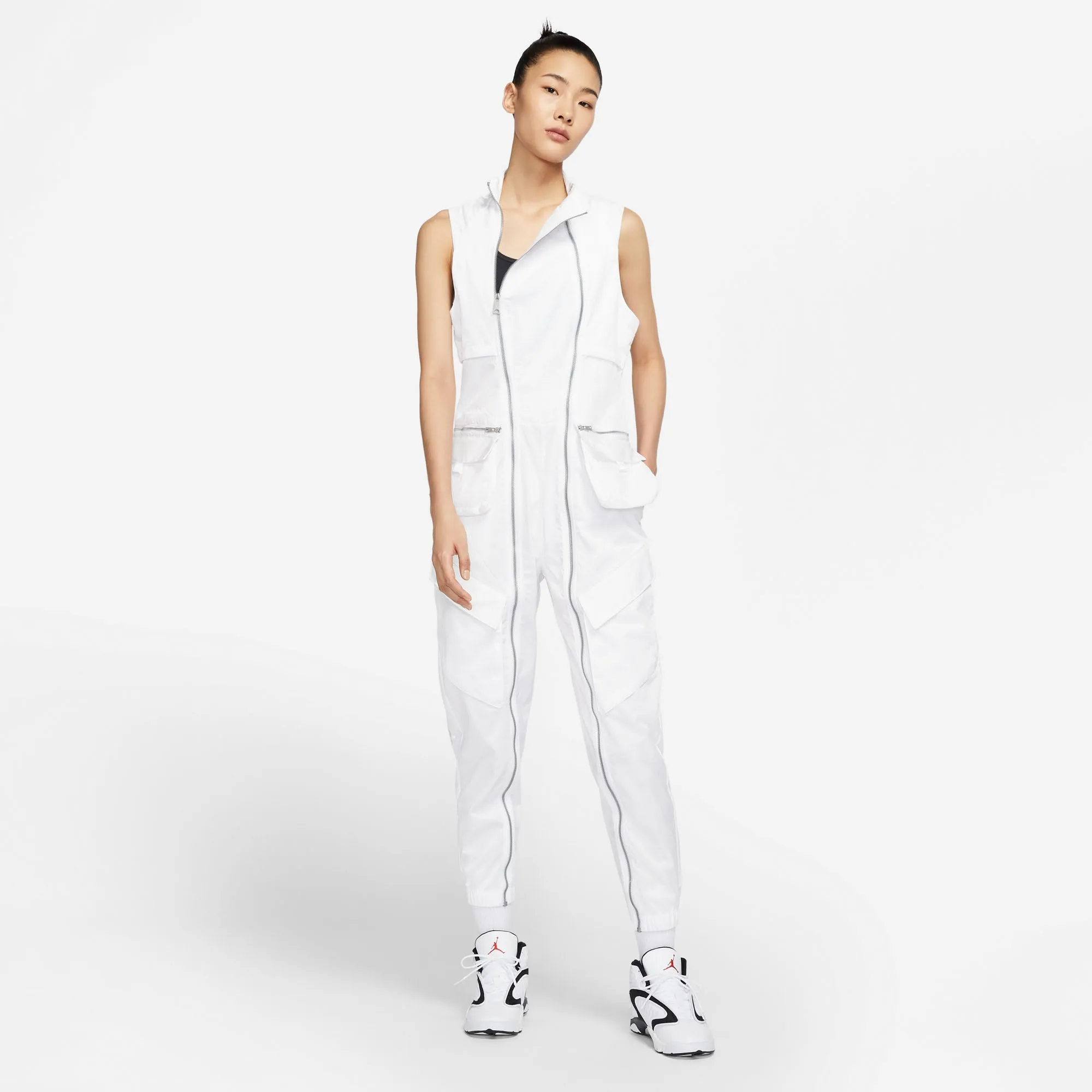 Air Jordan Womens White Flightsuit