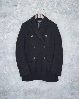 Ann Demeulemeester Textured wool peacoat