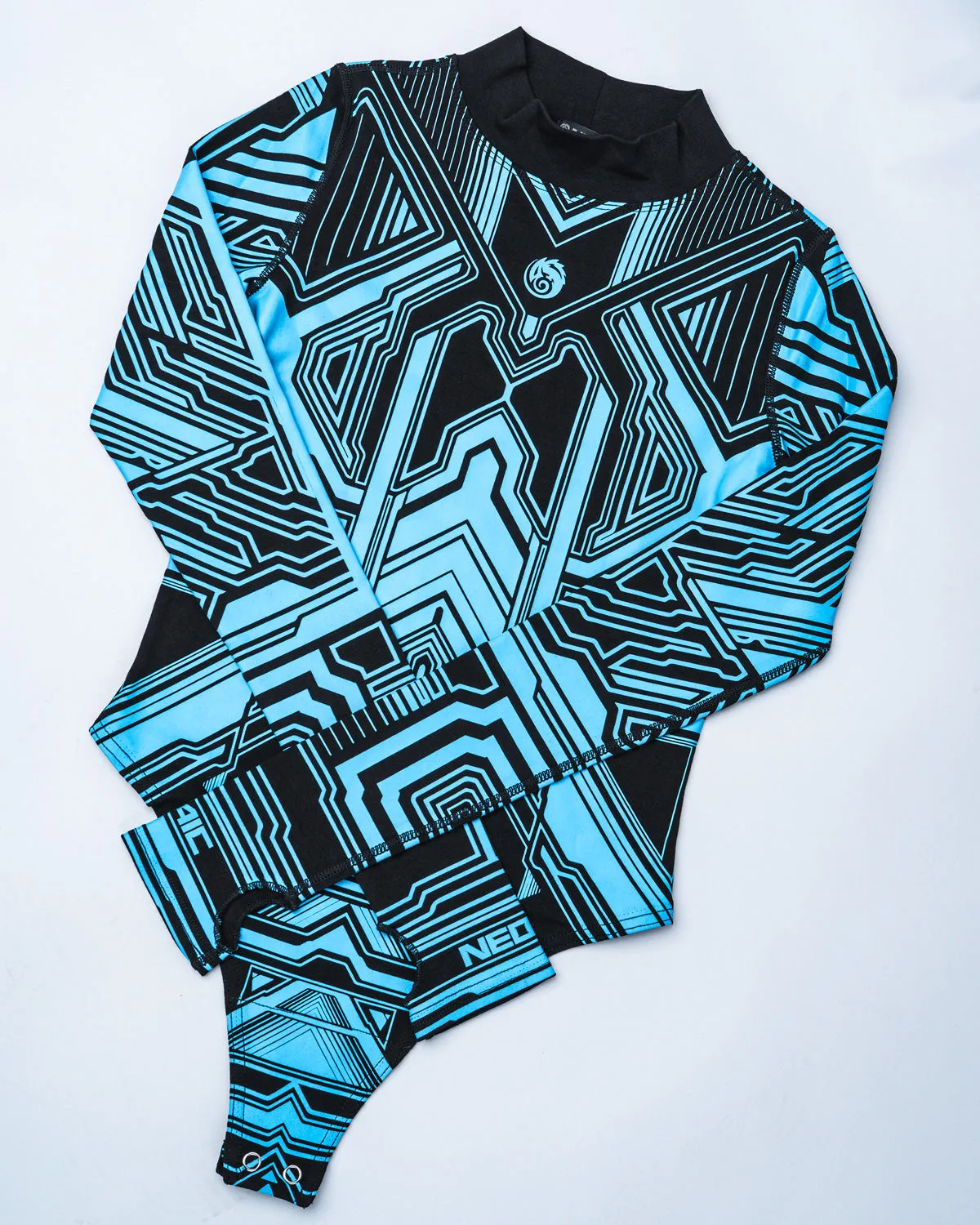 AP3X-7 V2 ZYPHR Bodysuit ( Ice Blue )