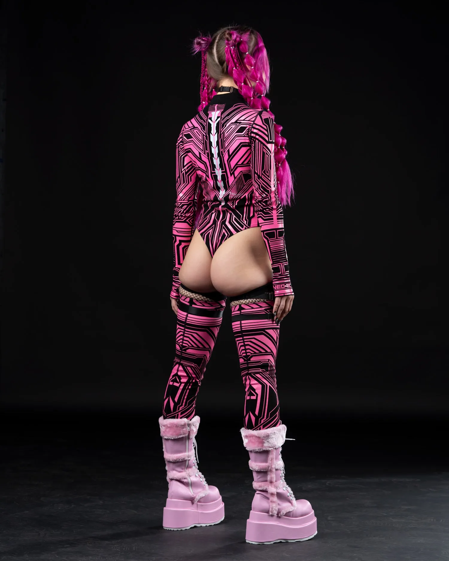 AP3X-7 V2 ZYPHR Bodysuit ( Pink )