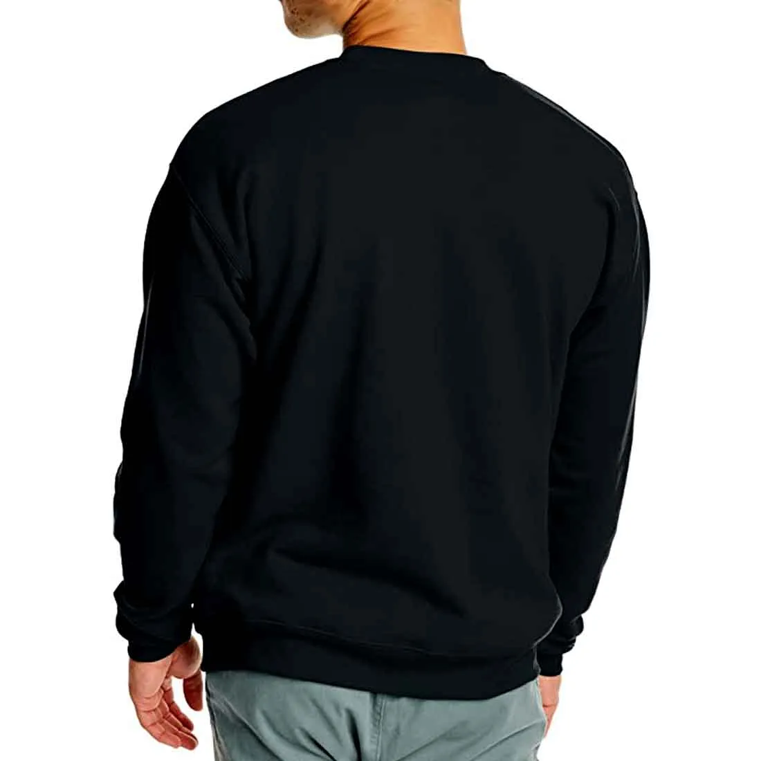 Back Print Sweatshirt for Men Full Sleeves Relaxed Fit - Killer