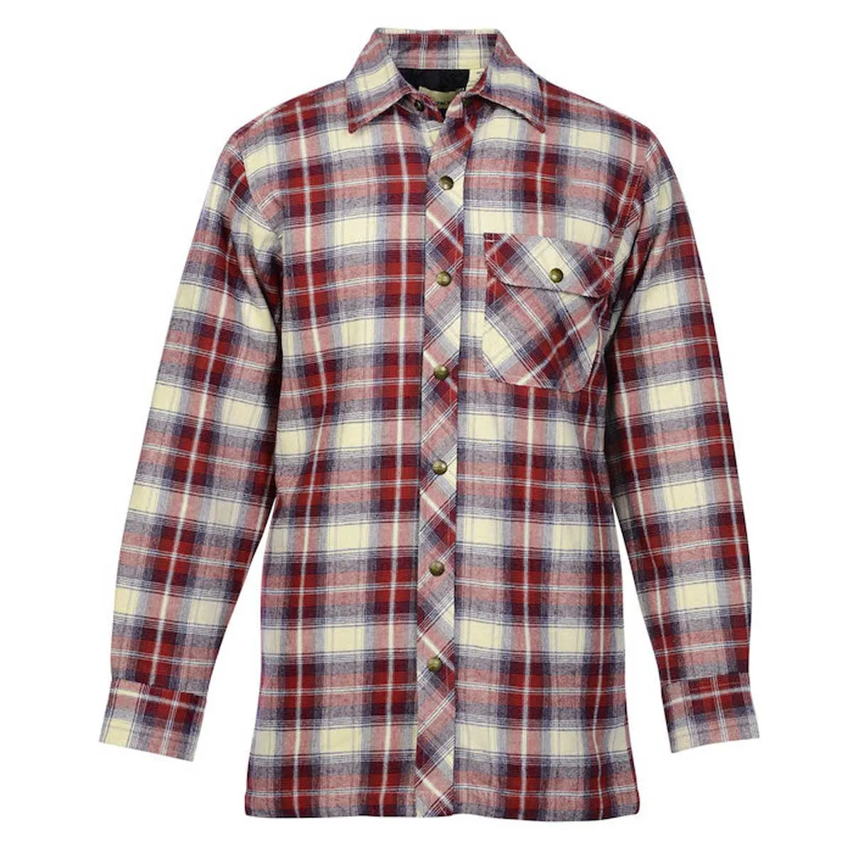 Backpacker Men's Independent Flannel Shirt Jacket with Quilted Lining