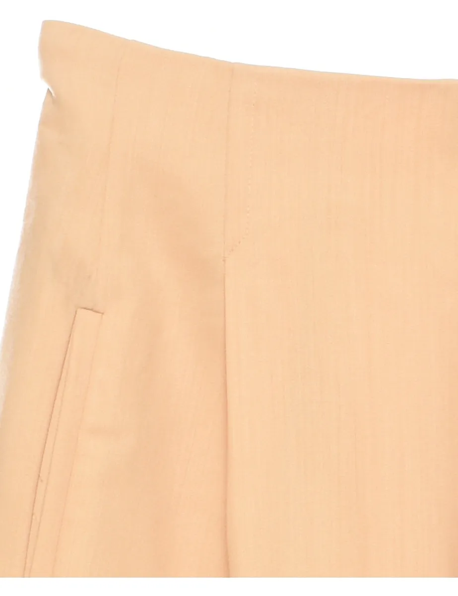 Beige Tapered Trousers - W28 L31