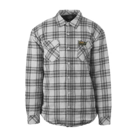 Blacklist Quilted Flannel Jacket - Grey