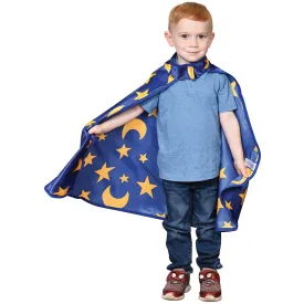 Blue & Gold Wizard Adventure Cape