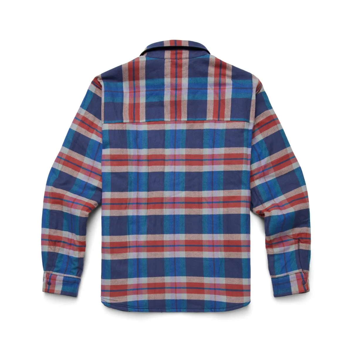 Blue reversible Salto insulated flannel jacket