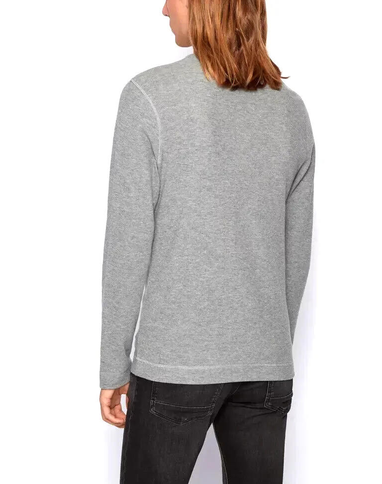 BOSS Trix Long-Sleeve Slim Fit Henley T-Shirt