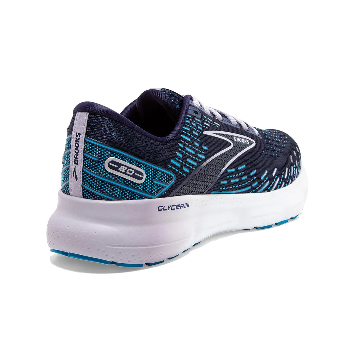 Brooks Glycerin 20 Womens | Peacoat/ocean/pastel Lilac