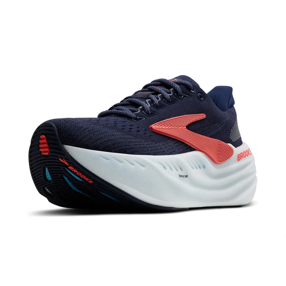 Brooks Glycerin Max Womens | Peacoat/blue Ribbon/hot Coral