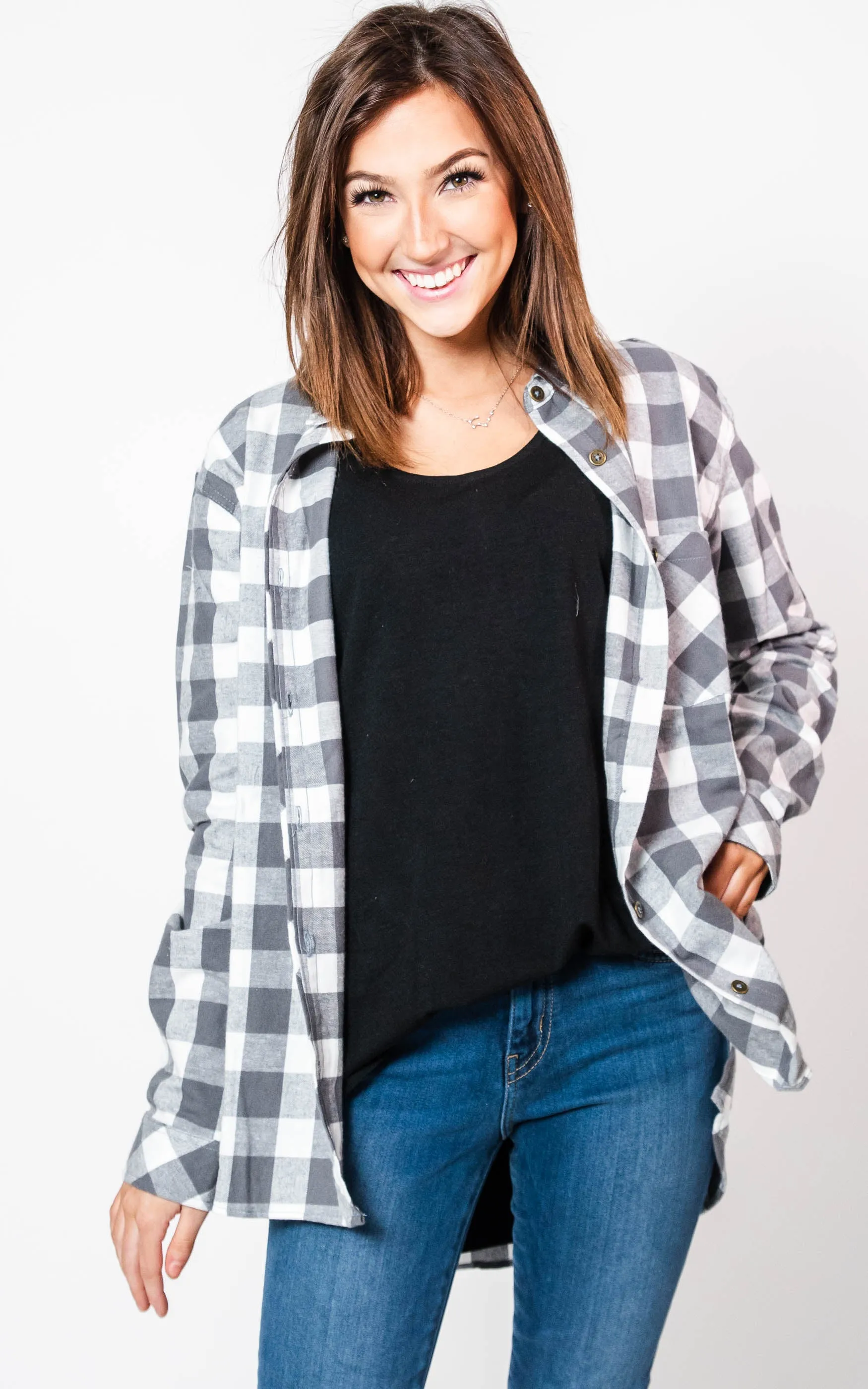 Buffalo Plaid Flannel** - Final Sale