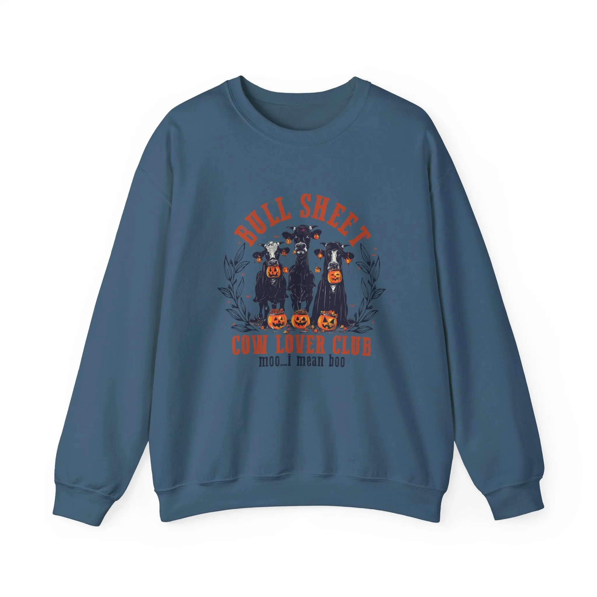 Bull Sheet Cow Lover Club Sweatshirt, Cozy Comfort with a Playful Twist