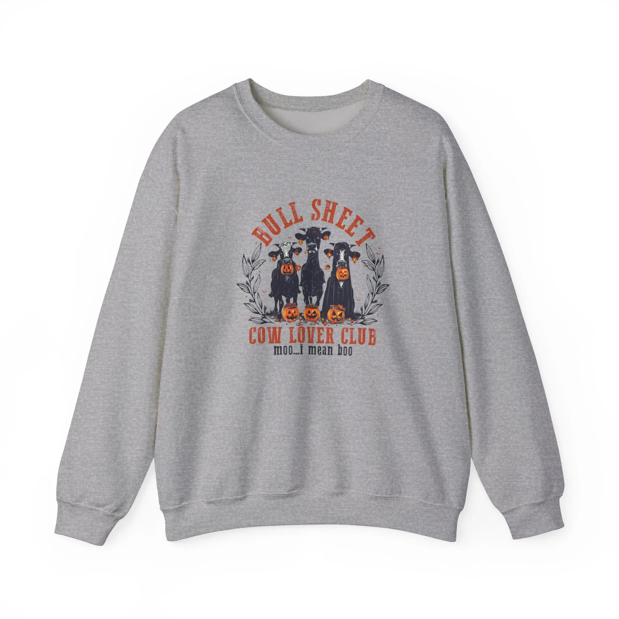 Bull Sheet Cow Lover Club Sweatshirt, Cozy Comfort with a Playful Twist