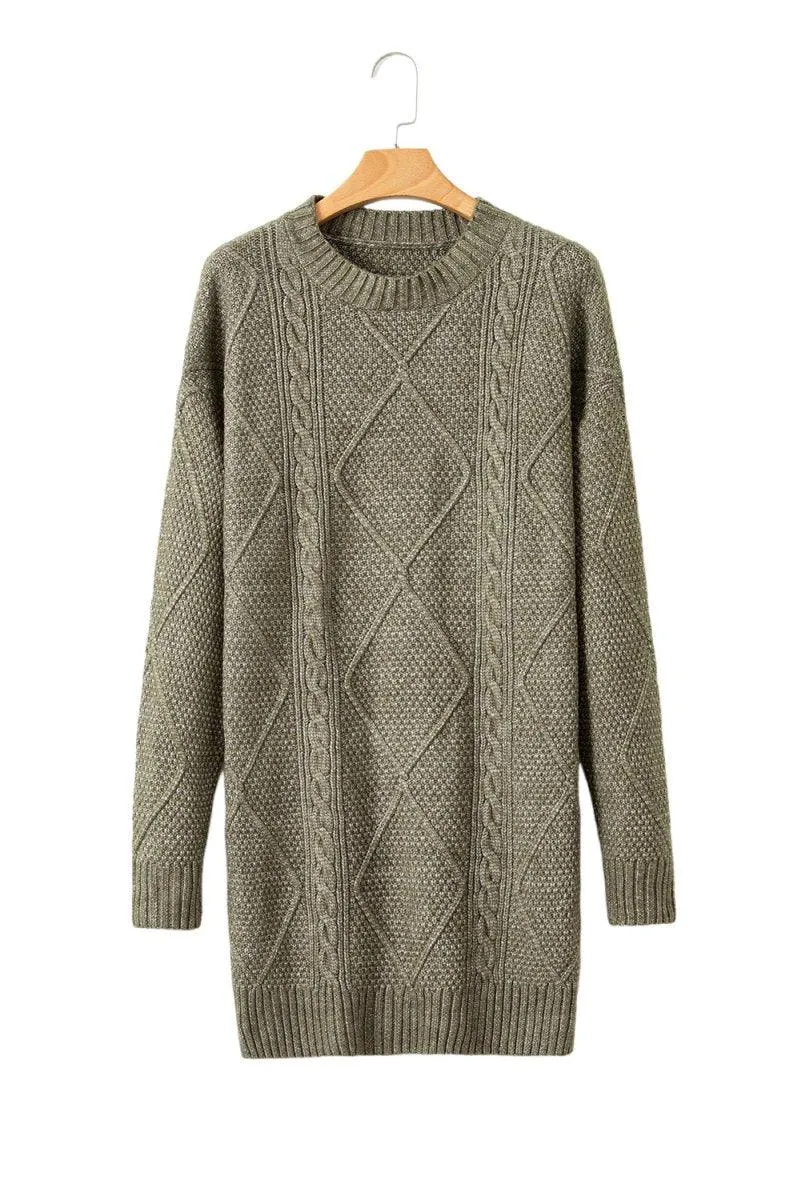 Cassidy Knit Loose Fit Sweater Dress