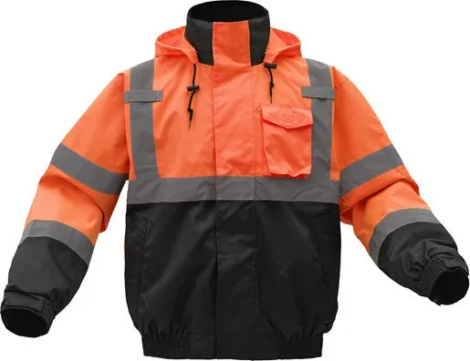 Class 3 3-IN-1 Waterproof Bomber with New Removable Fleece