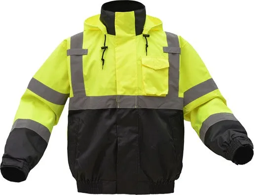 Class 3 3-IN-1 Waterproof Bomber with New Removable Fleece