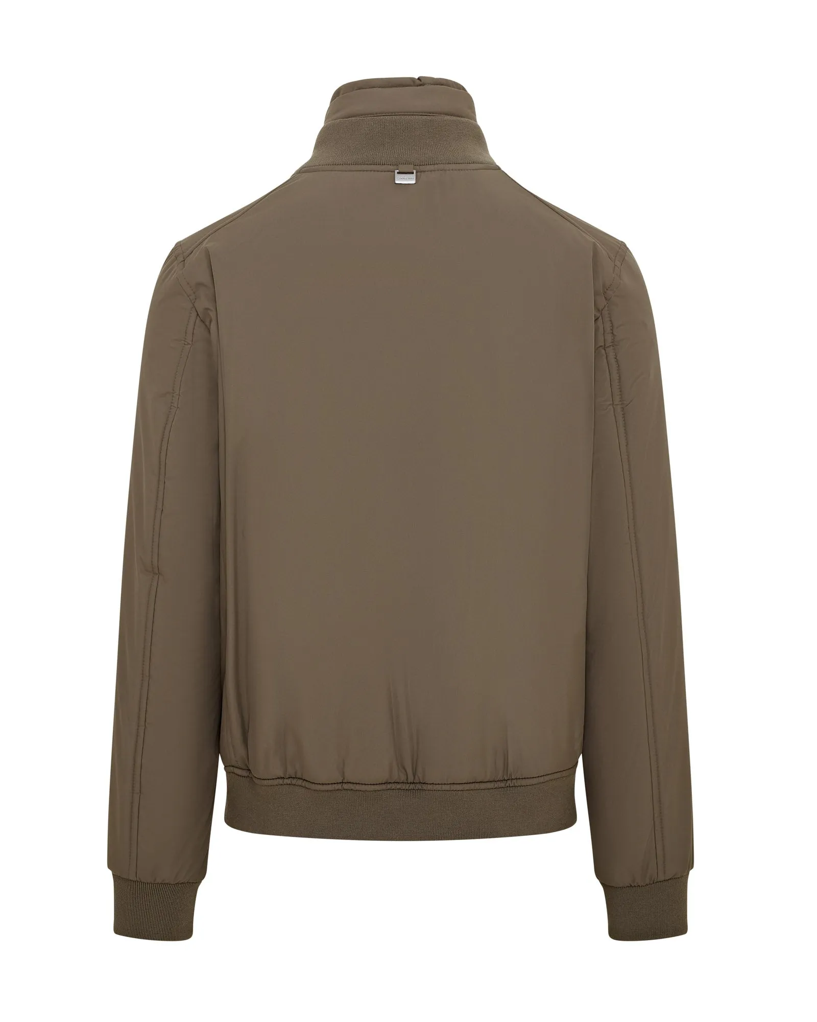 Corneliani TechTouch Bomber With Chest Piece (Green)