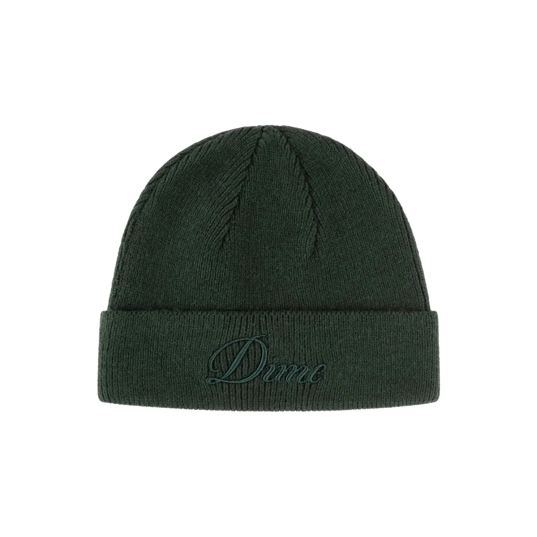 Cursive Wool Fold Beanie