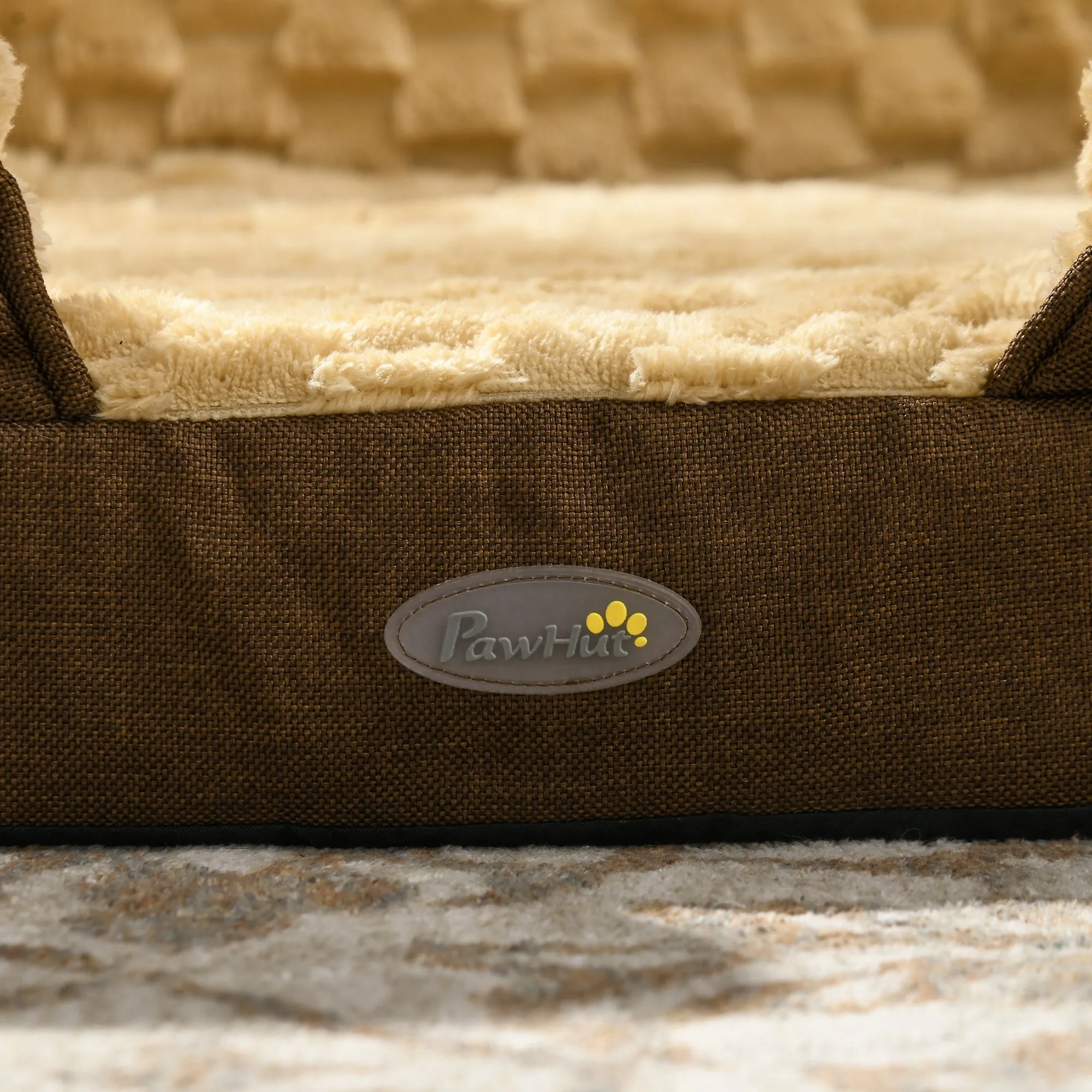 Dog Bed Calming Pet Bed Dog Mattress for Small Dogs - Brown