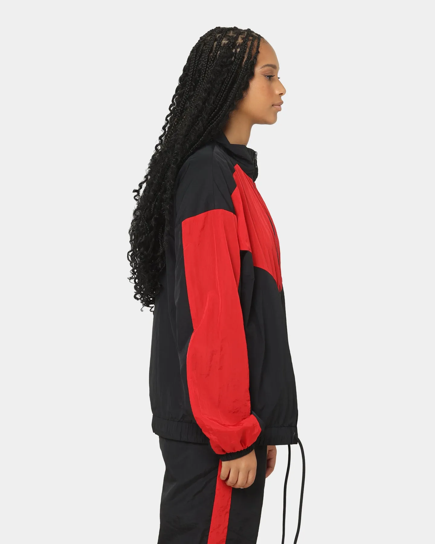 EN ES Women's Track And Field Spray Jacket Red/Black