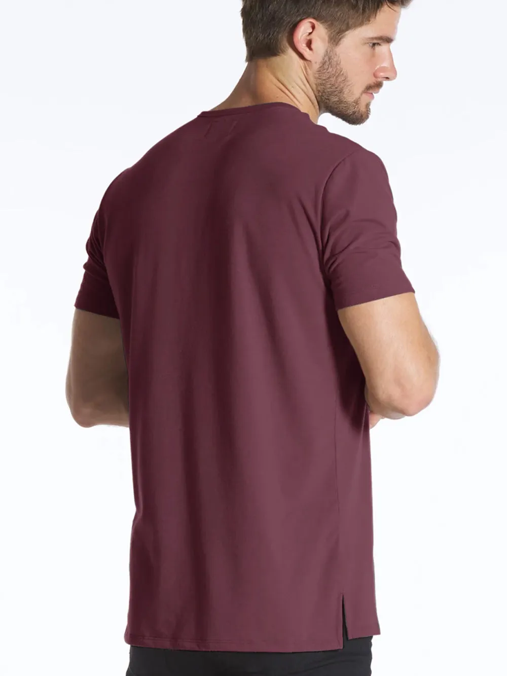 Fadano - Henley H/S - Plum