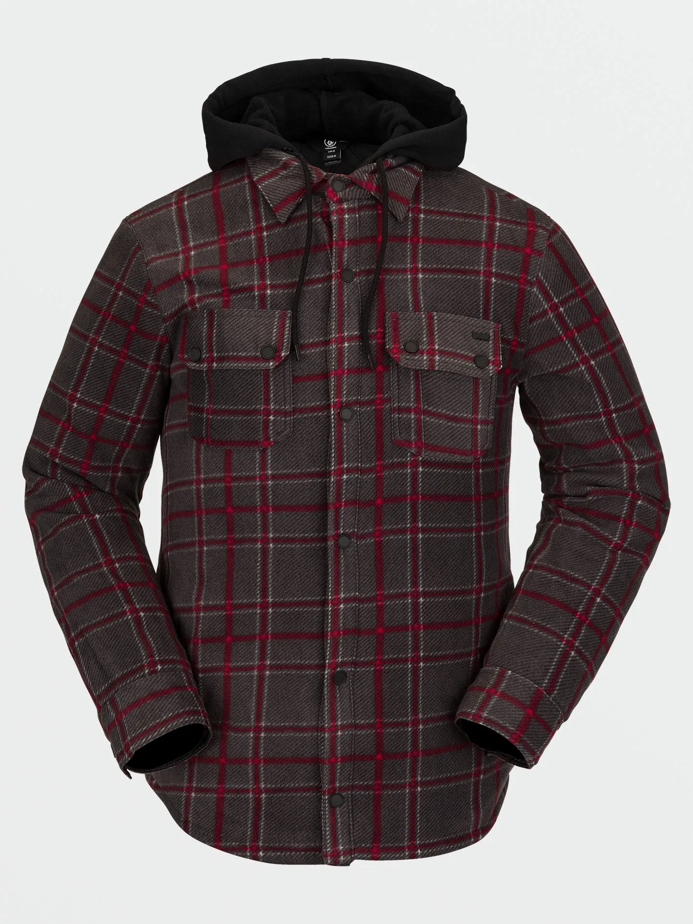 Field Insulated Flannel Jacket - Black Plaid