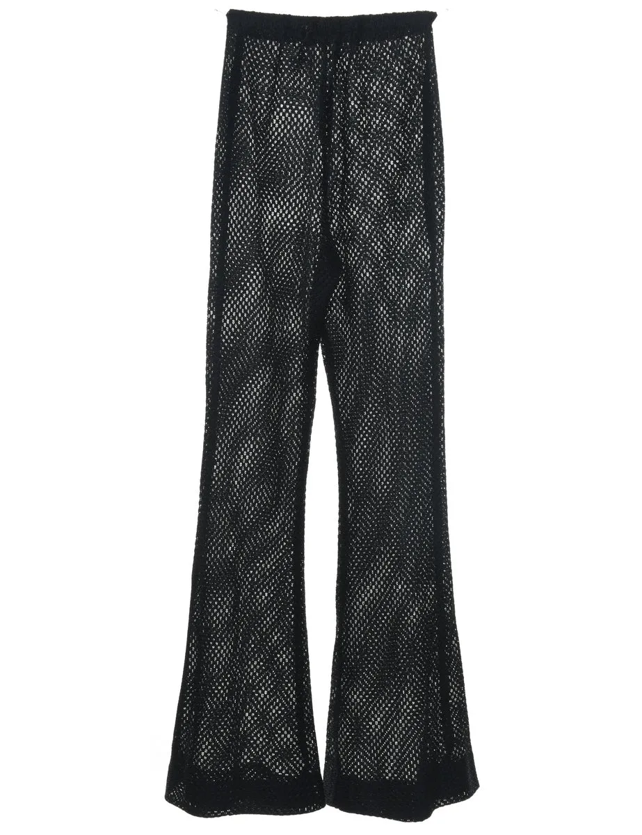 Flared Leg Y2K Trousers - W20 L30