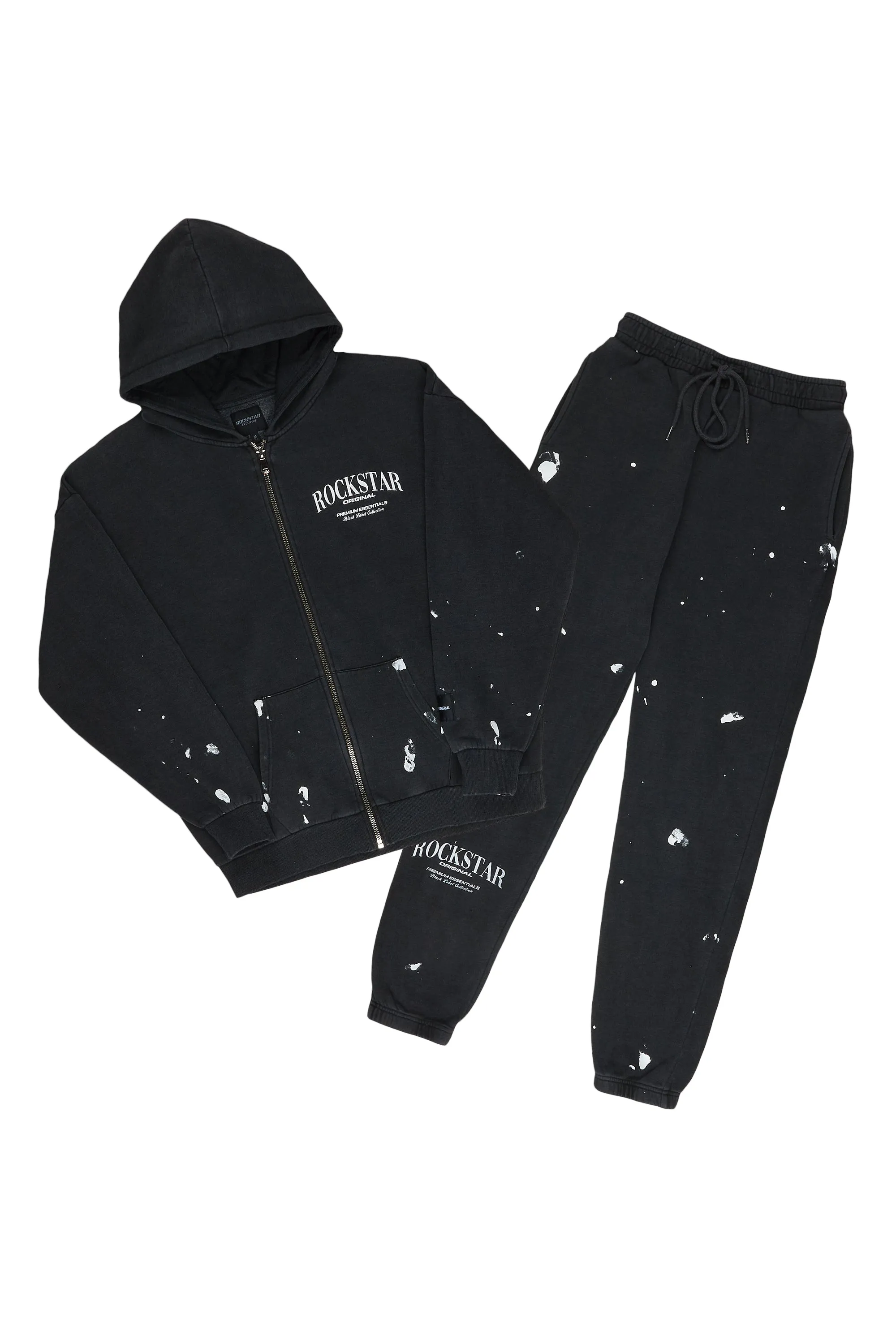 Fletcher Grey Hoodie Track Set