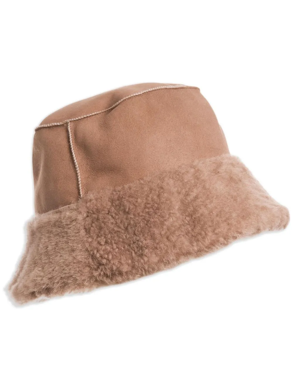 Fluffy bucket hat