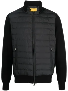 funnel-neck zipped padded jacket