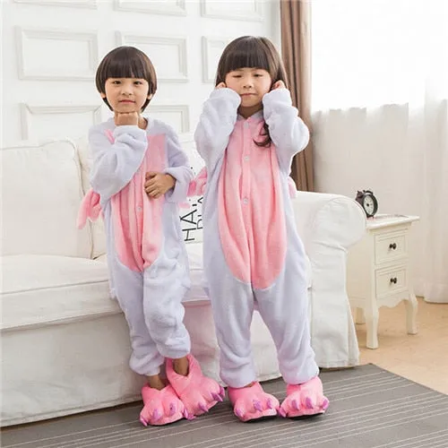 Funny Stitch One-Piece Animal Carnival Cosplay Suits For Kids