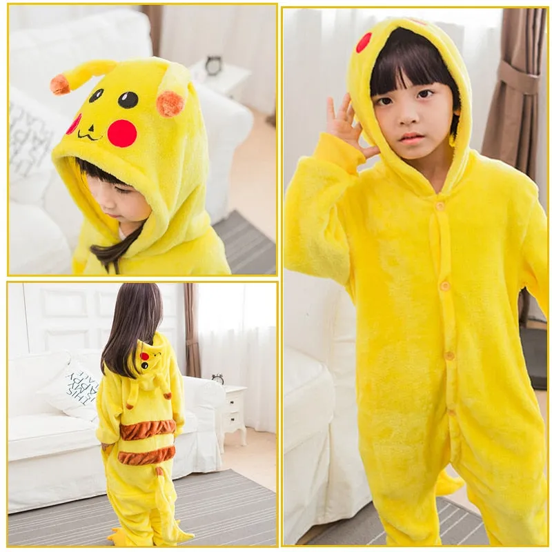 Funny Stitch One-Piece Animal Carnival Cosplay Suits For Kids