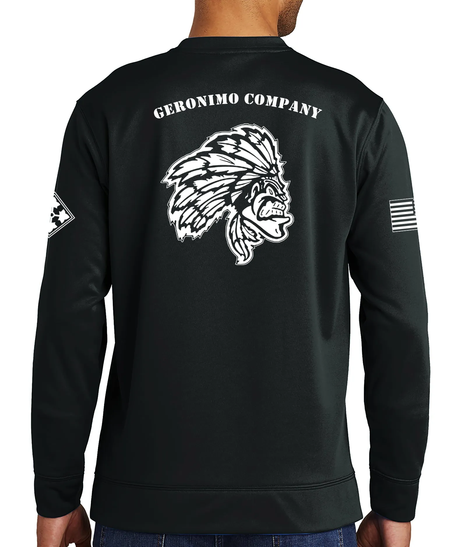 G Co Polyester Crewneck Unisex Sweatshirt. This shirt IS approved for PT.