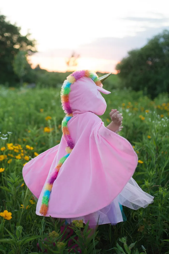 Great Pretenders Unicorn Cape | Pink