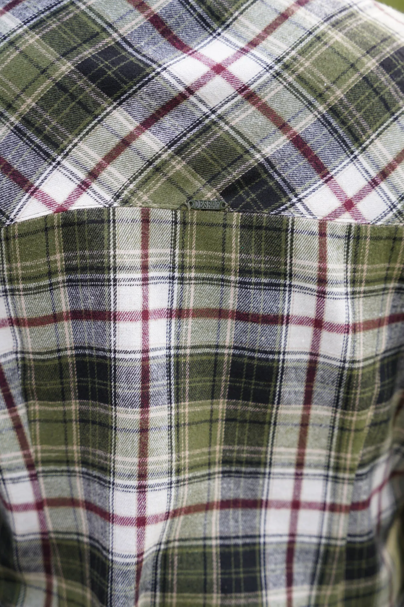 Green Check Flannel Shirt