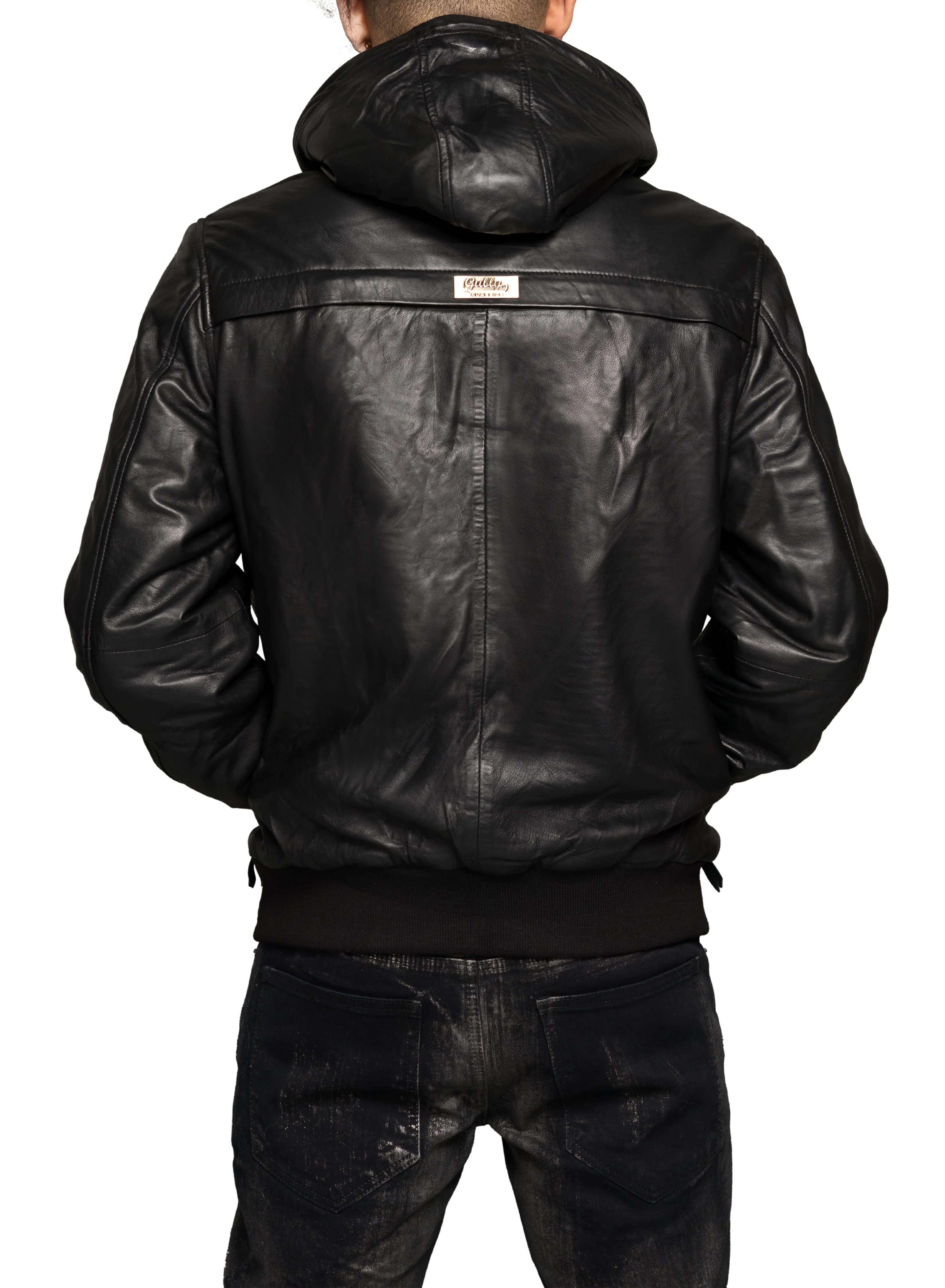 Gully Klassics Sherpa Lined Lambskin Leather Jacket