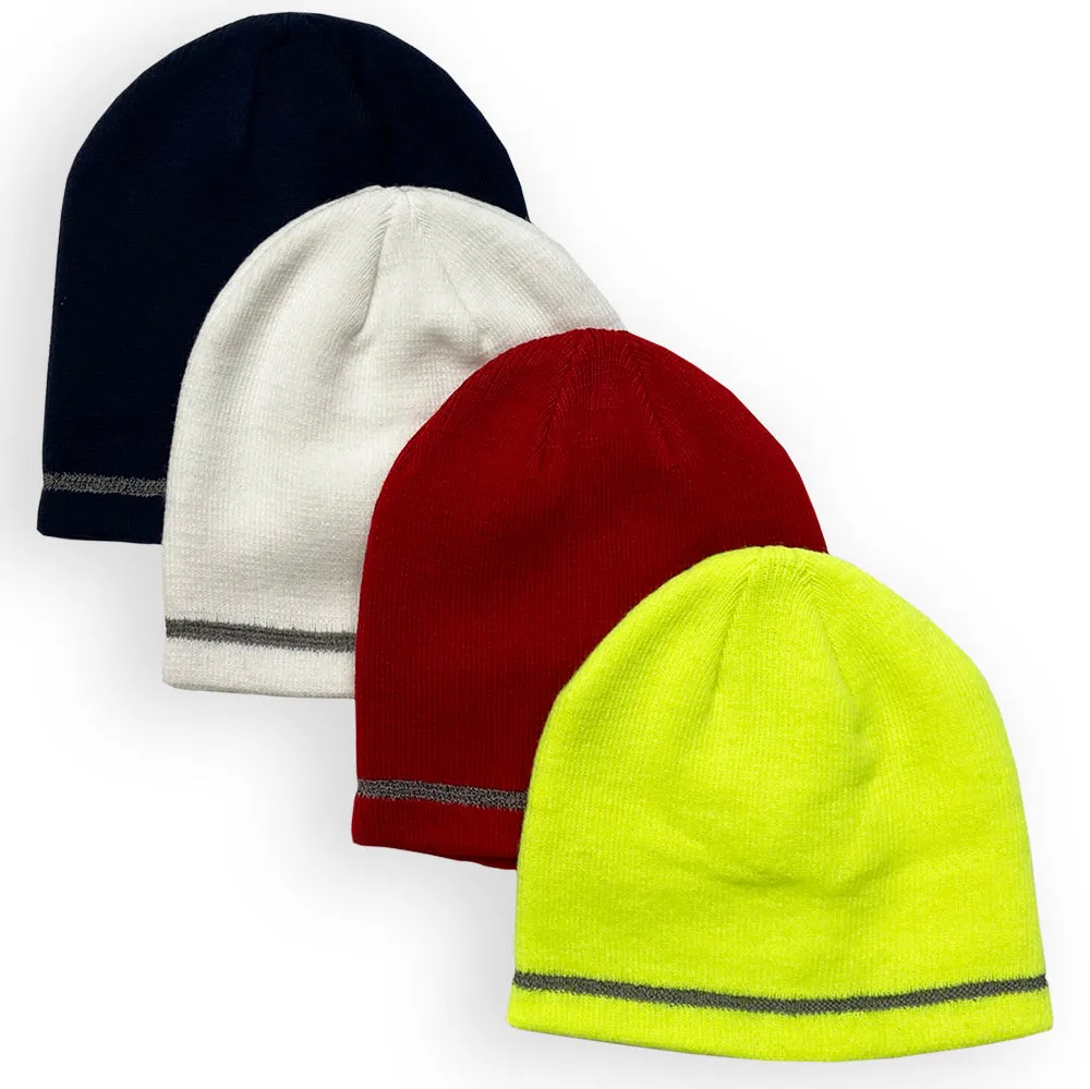 Halo Unisex Reflective Knit Hat-LOTS OF COLORS!