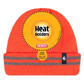 Heat Holders® Men's Bright Orange Worxx Hat