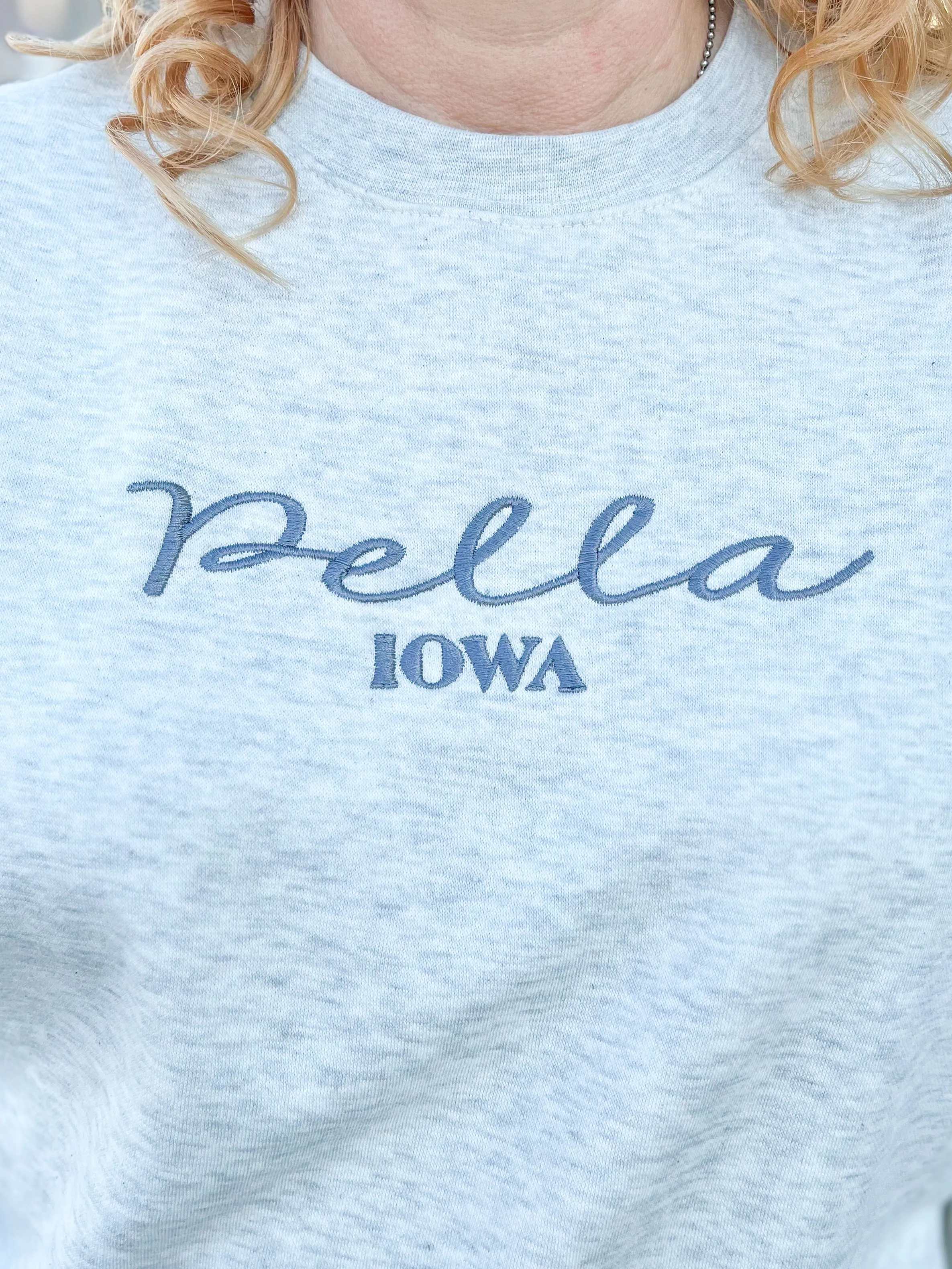 Heather Grey Pella Sweatshirt