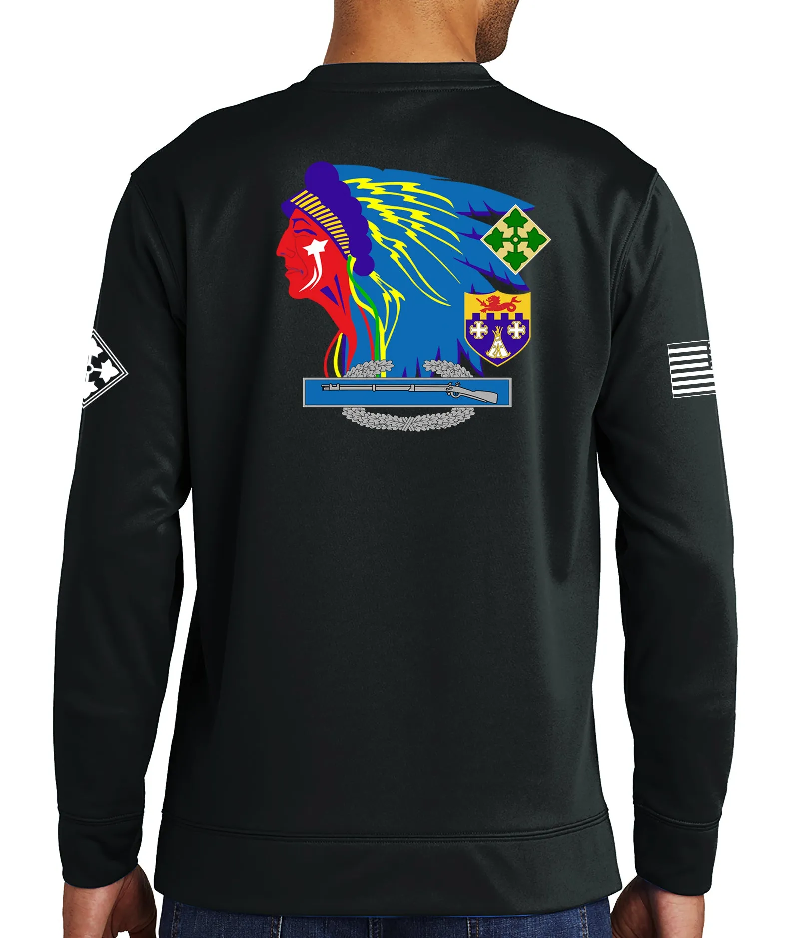 HQ Polyester Crewneck Unisex Sweatshirt. This shirt IS approved for PT.