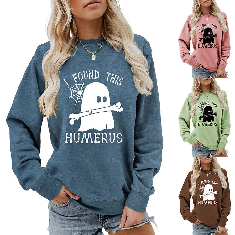 I FOUND THIS HUMERUS round neck loose sweatshirt