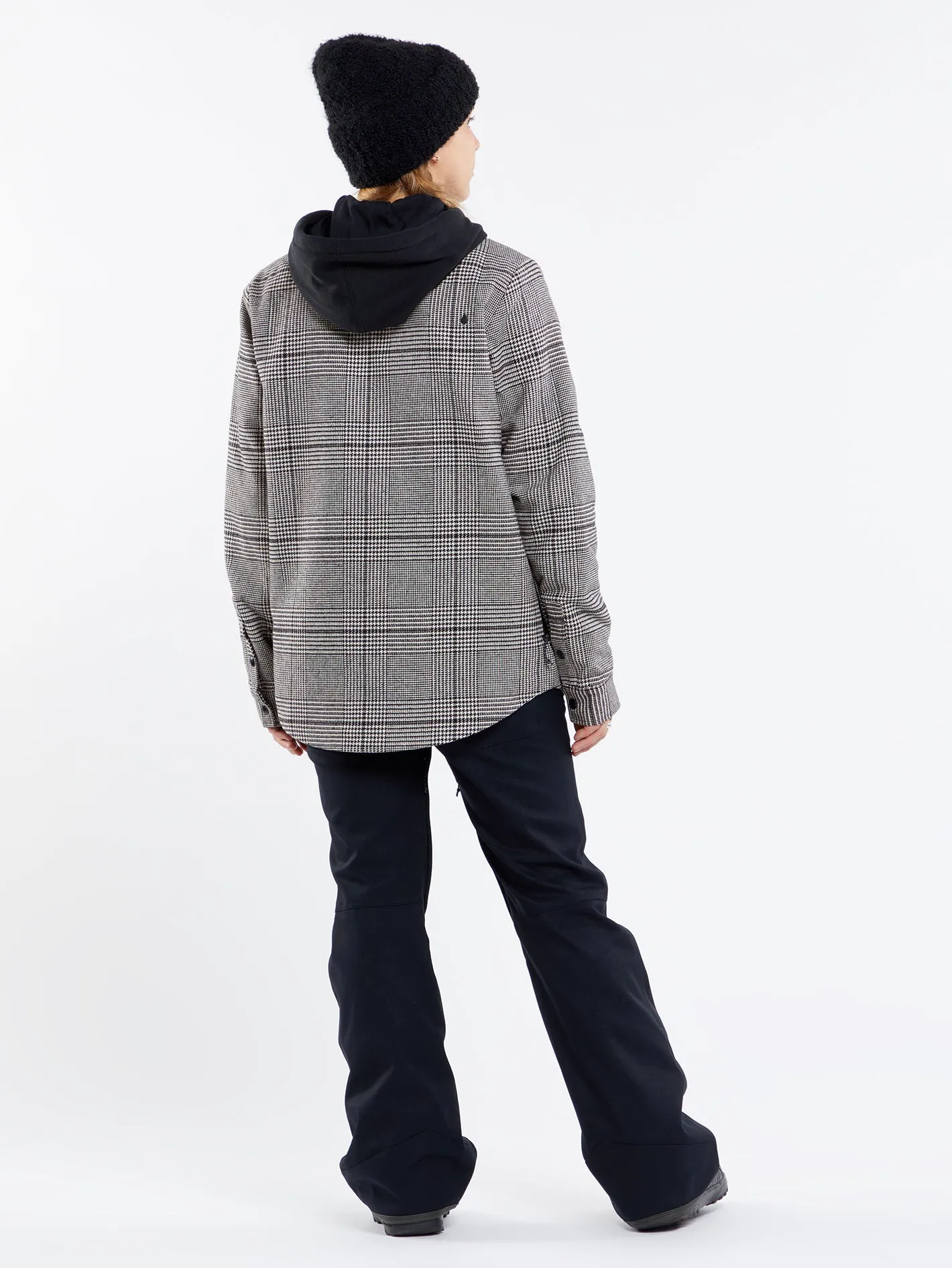 Insulated Flannel Jacket - MOONBEAM