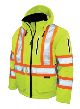 Insulated Flex Safety Jacket by Tough Duck - Style SJ40