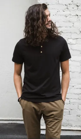 JACKSON ROWE Men’s Keats Henley Tee