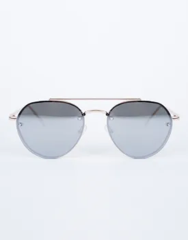 Jetsetter Reflective Aviators