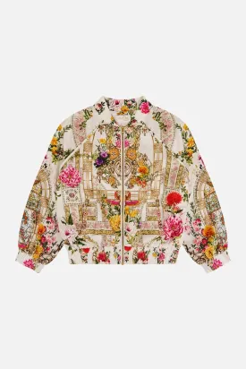 KIDS BOMBER JACKET 12-14 EGYPTIAN ROSE