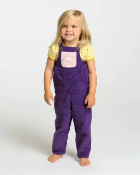 Kid's Overall (Plum/Powder Pink)