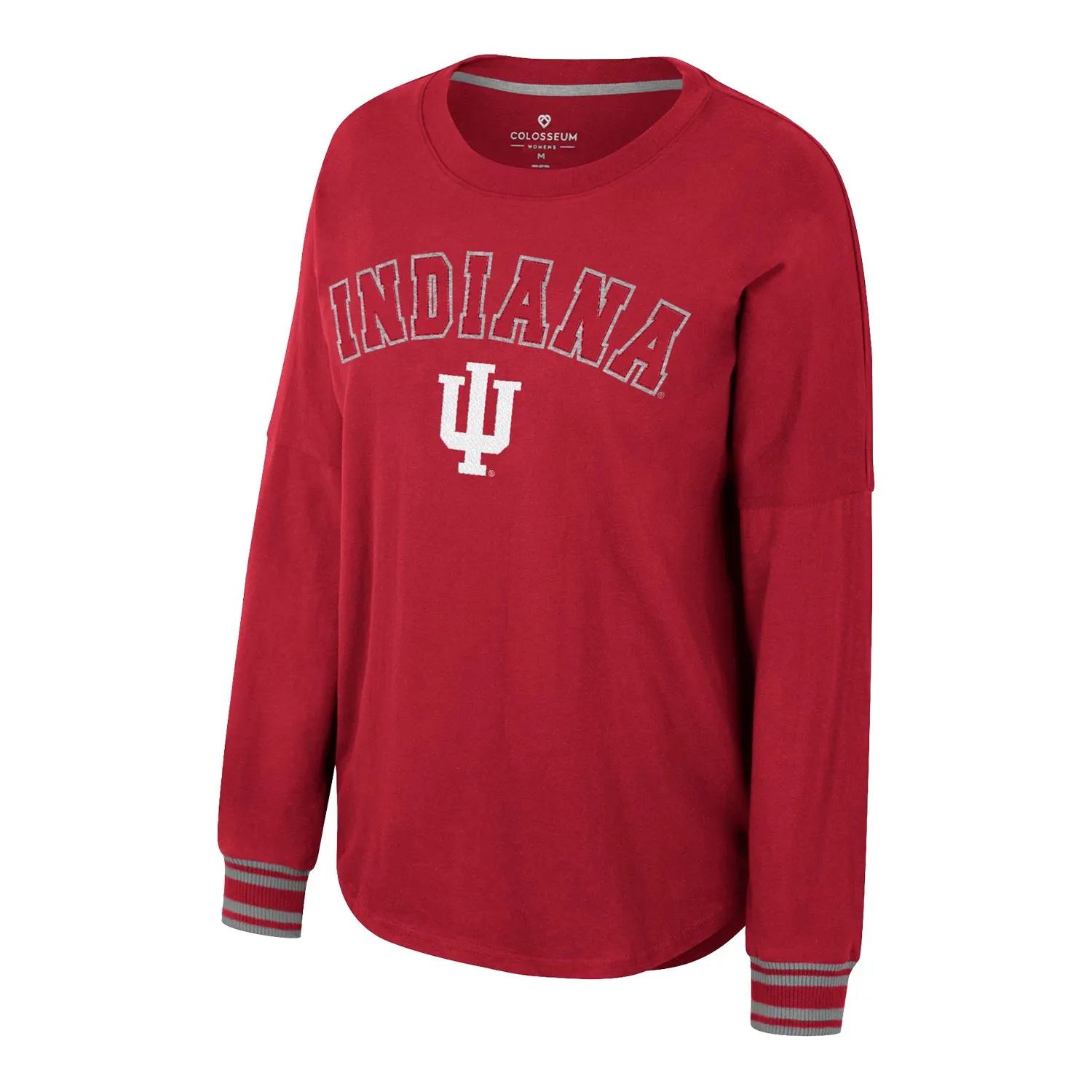 Ladies Indiana Hoosiers Isn't She Lovely Crimson Long Sleeve T-Shirt