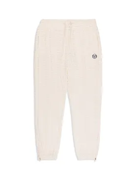 Livata Monogram Track Pant- Gardenia